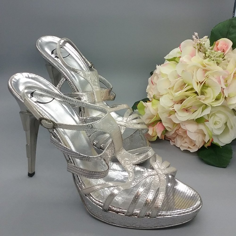 Just Cavalli by Roberto Cavalli Y2K Platform Heels